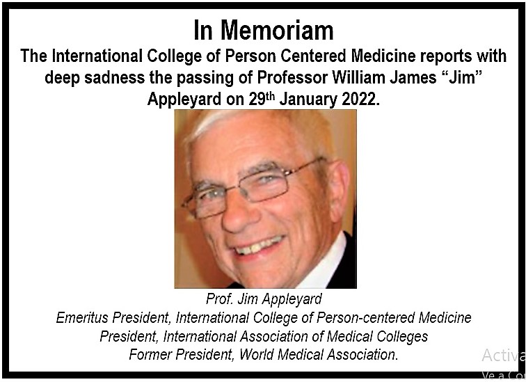 In Memoriam Prof. Jim Appleyard